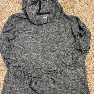 Athleta Girl Sleeve it To Me Hoodie in Charcoal